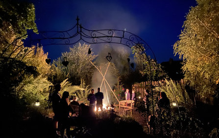 Lagerfeuer Räuchergarten
