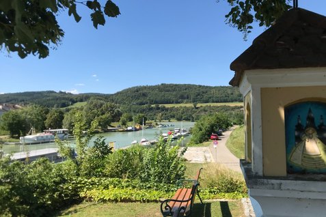 Erlaufmündung in Pöchlarn &copy; Stefan Hackl, Eisenstraße