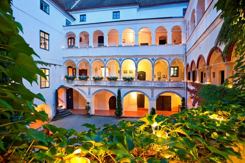 Innenhof abend