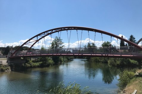 Radwegbrücke Wieselburg &copy; Stefan Hackl, Eisenstraße