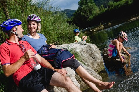 Einige Pausen am Wasser dürfen da nicht fehlen &copy; schwarz-koenig.at