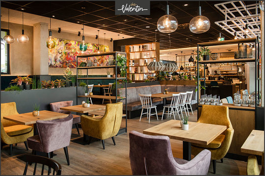 Modern und gemütlich: Das Café